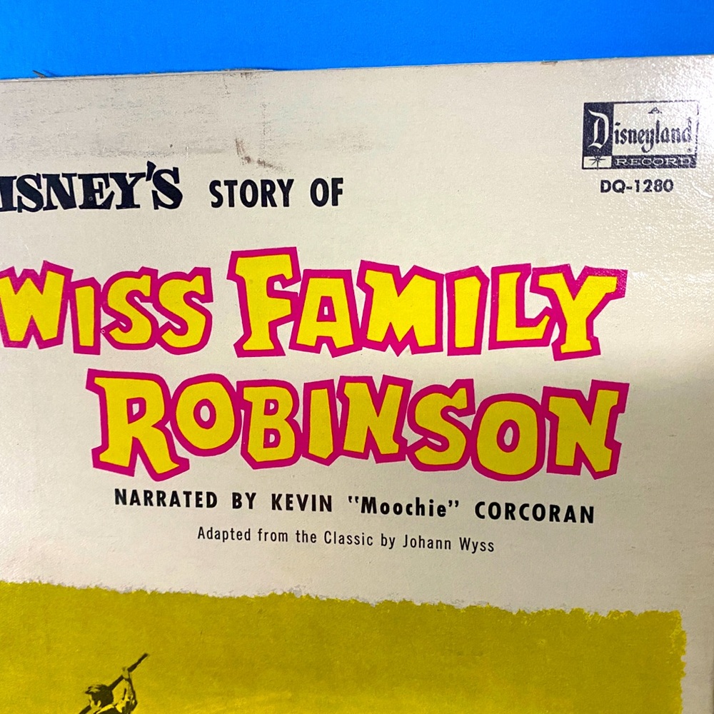 Walt Disney’s Swiss Family Robinson Disneyland Vintage Vinyl Record DQ-1280 12” - Picture 8 of 15